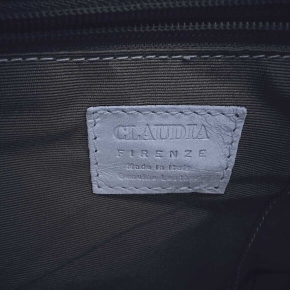 NWT Party Time! Metallic Croc Embossed Italian Designer Leather Handbag. - Picture 3 of 4